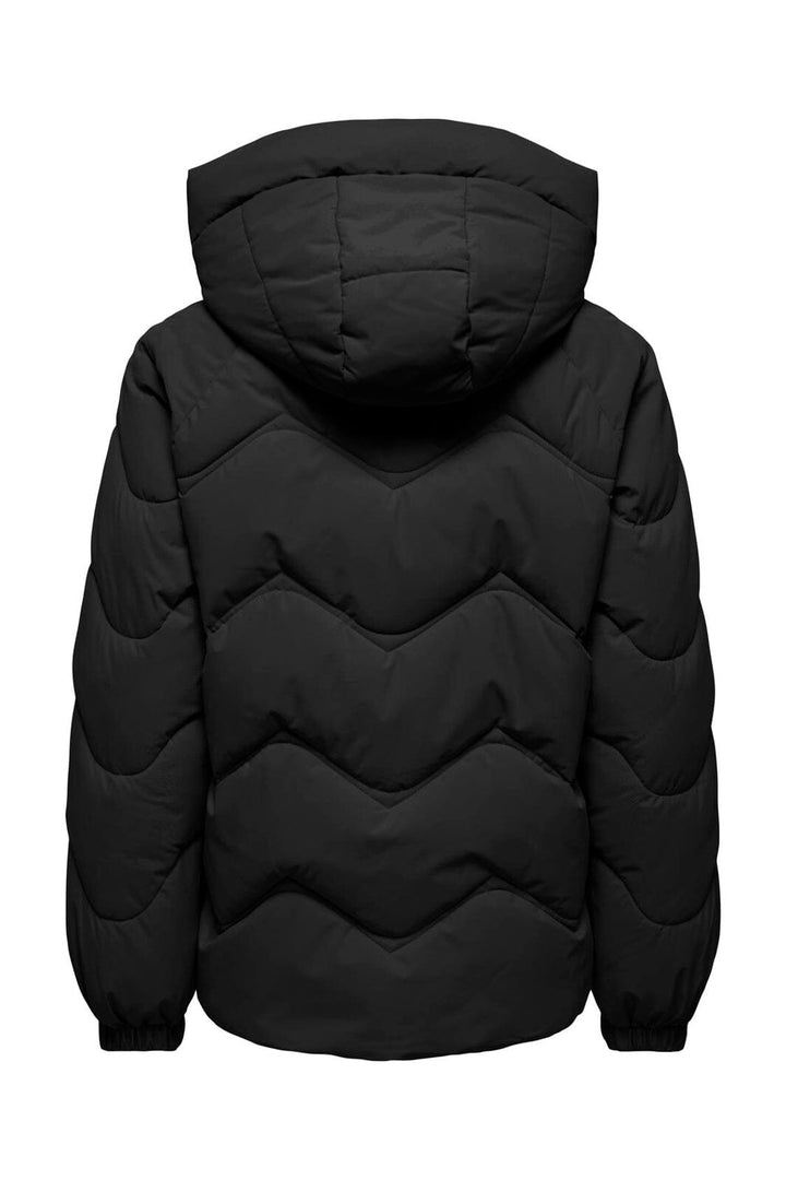 JDY - Jdypower Short Hood Puffer Hab - 5040899 Black