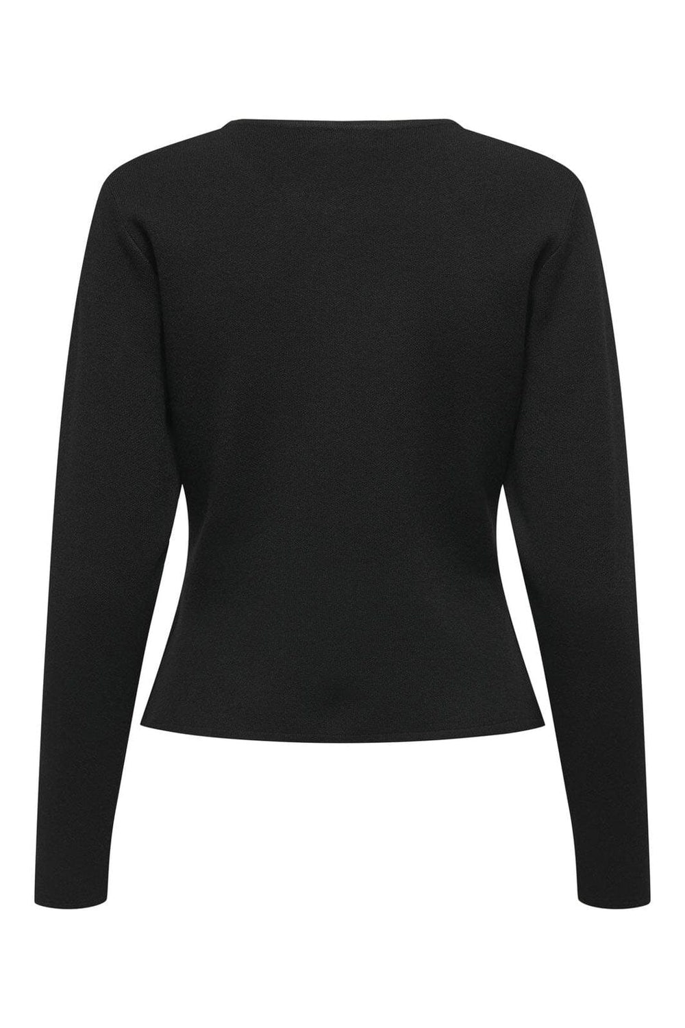 JDY - Jdyprime Life L/S On Fitted Cardigan Knt - 4875934 Black