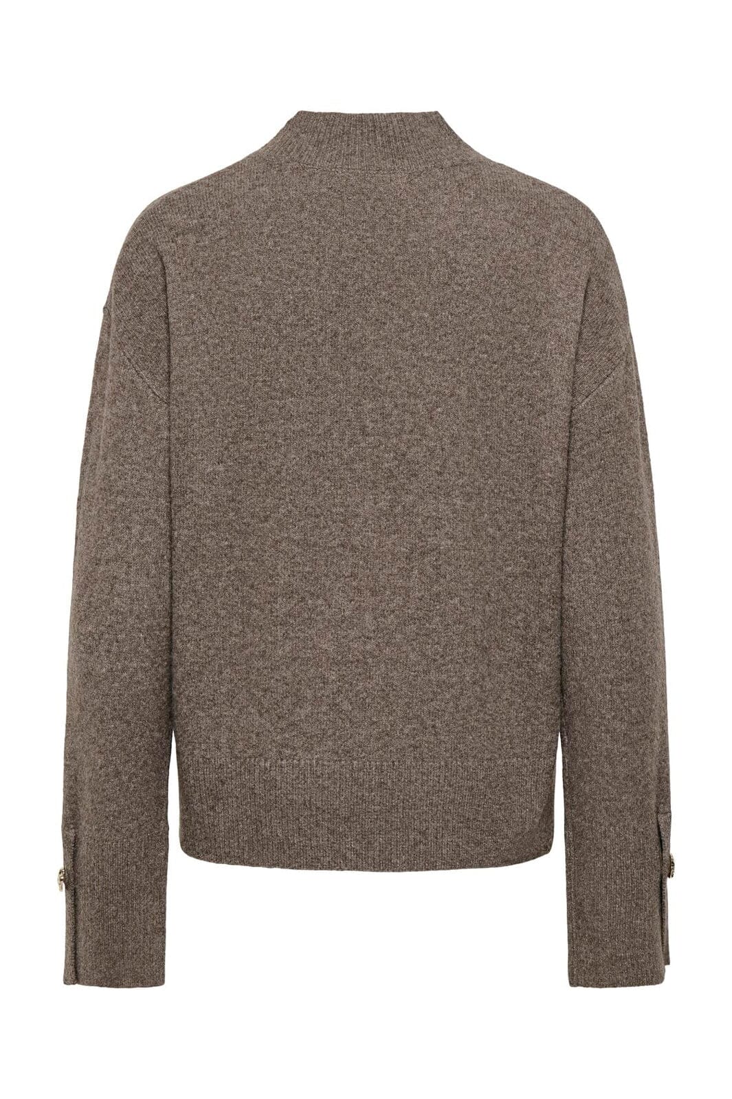 JDY - Jdysabrina L/S Hn Detail Pullov Knt - 5111246 Falcon Melange