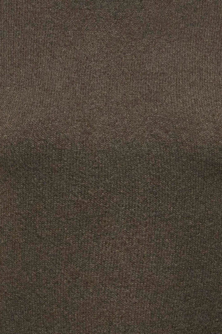 JDY - Jdysabrina L/S Hn Detail Pullov Knt - 5174129 Black Olive Melange