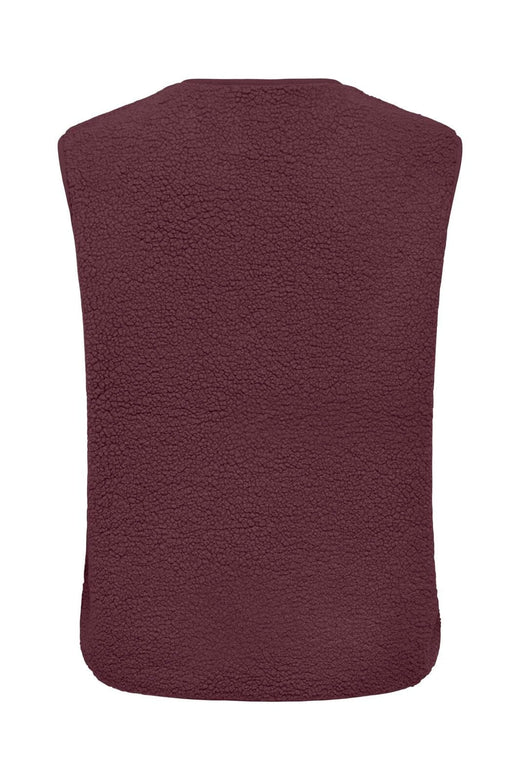 JDY - Jdysimina Teddy Waistcoat Qiq - 5118728 Windsor Wine
