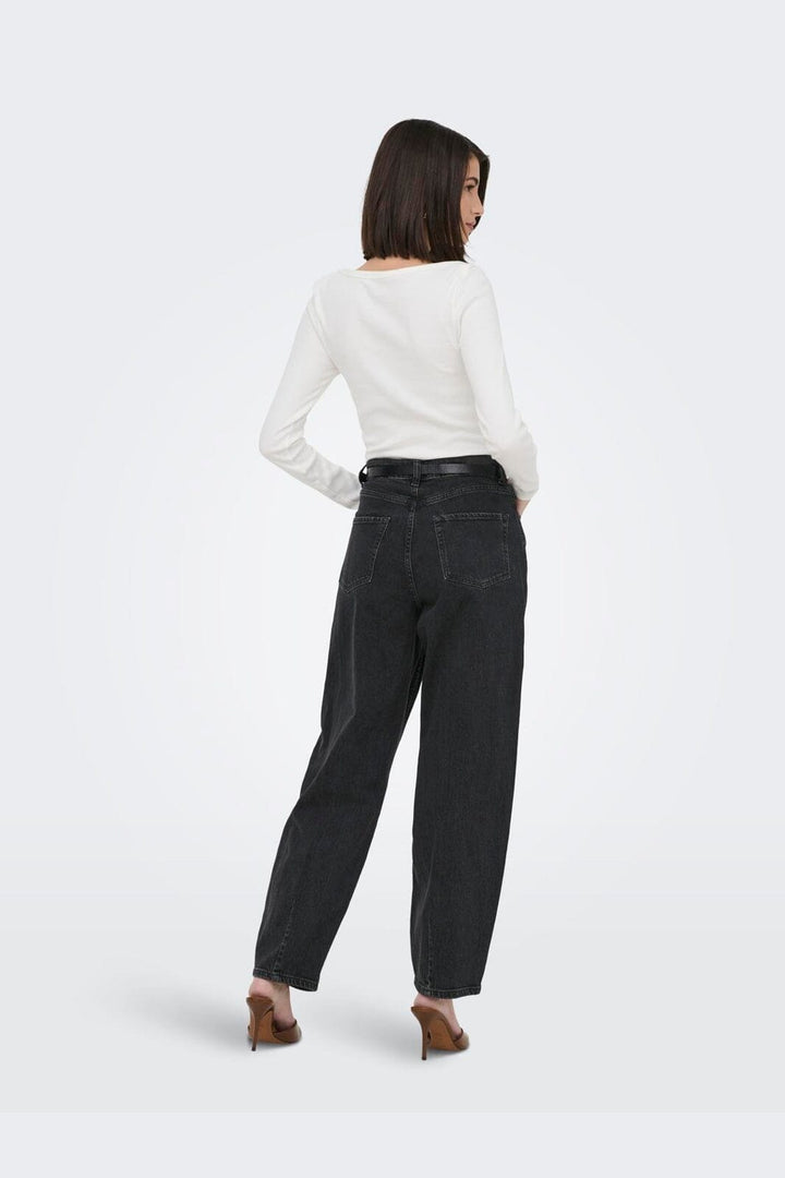 JDY - Jdysusie Barrel Blk - 5200078 Black Denim