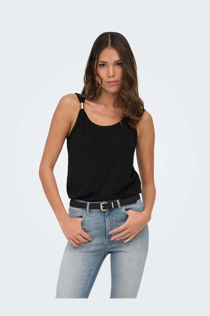 JDY - Jdyuffa S/L Top - 5047579 Black