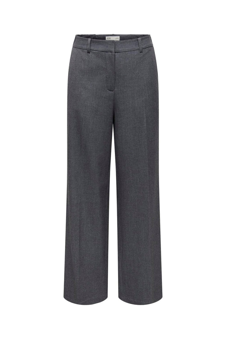 JDY - Jdyvalerie Wide Pant - 5084177 Dark Grey Melange
