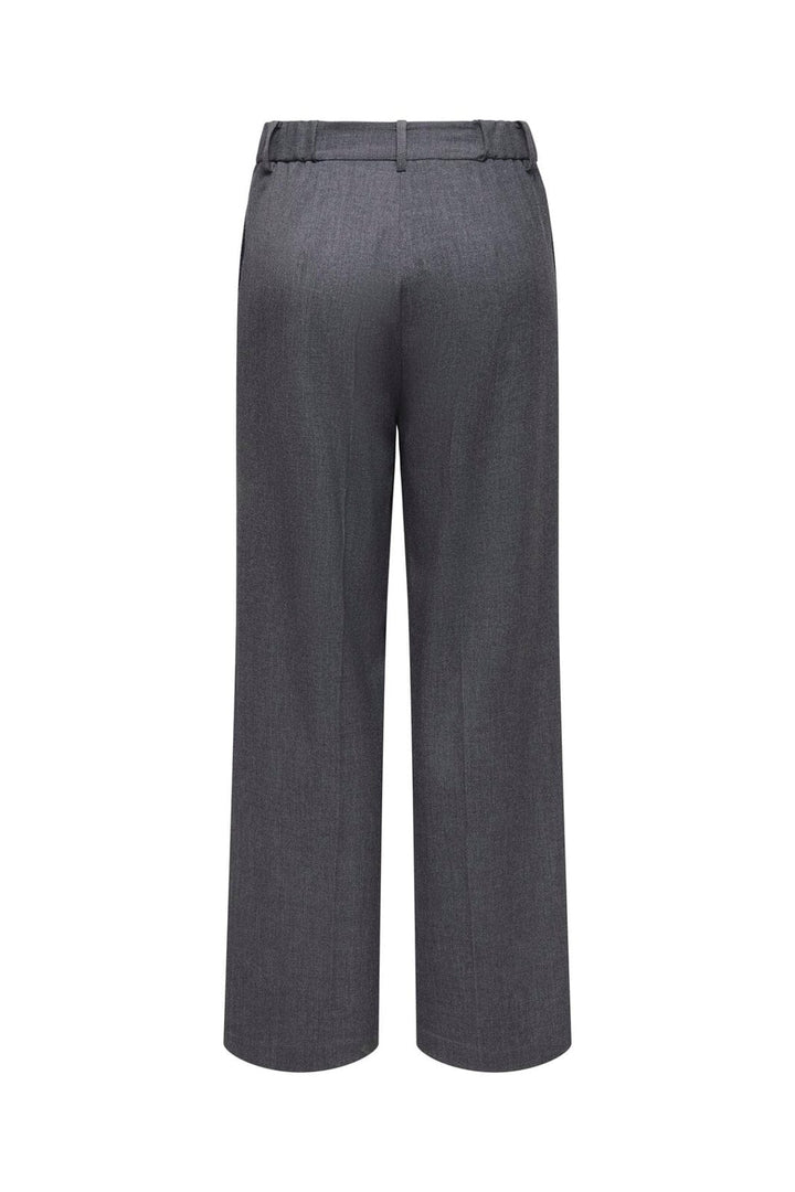 JDY - Jdyvalerie Wide Pant - 5084177 Dark Grey Melange