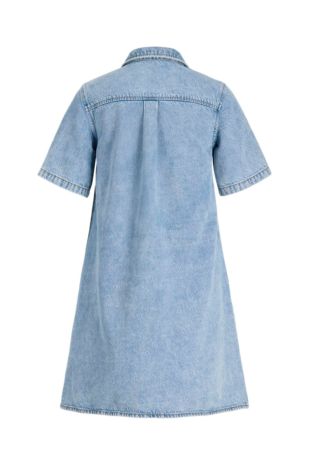 Jjxx - Jxamara Sille Ss Short Dress Sn - 4907322 Light Blue Denim