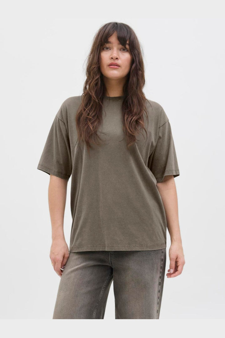 Jjxx - Jxandrea Wash Loose Ss Tee Sn - 4788353 Falcon