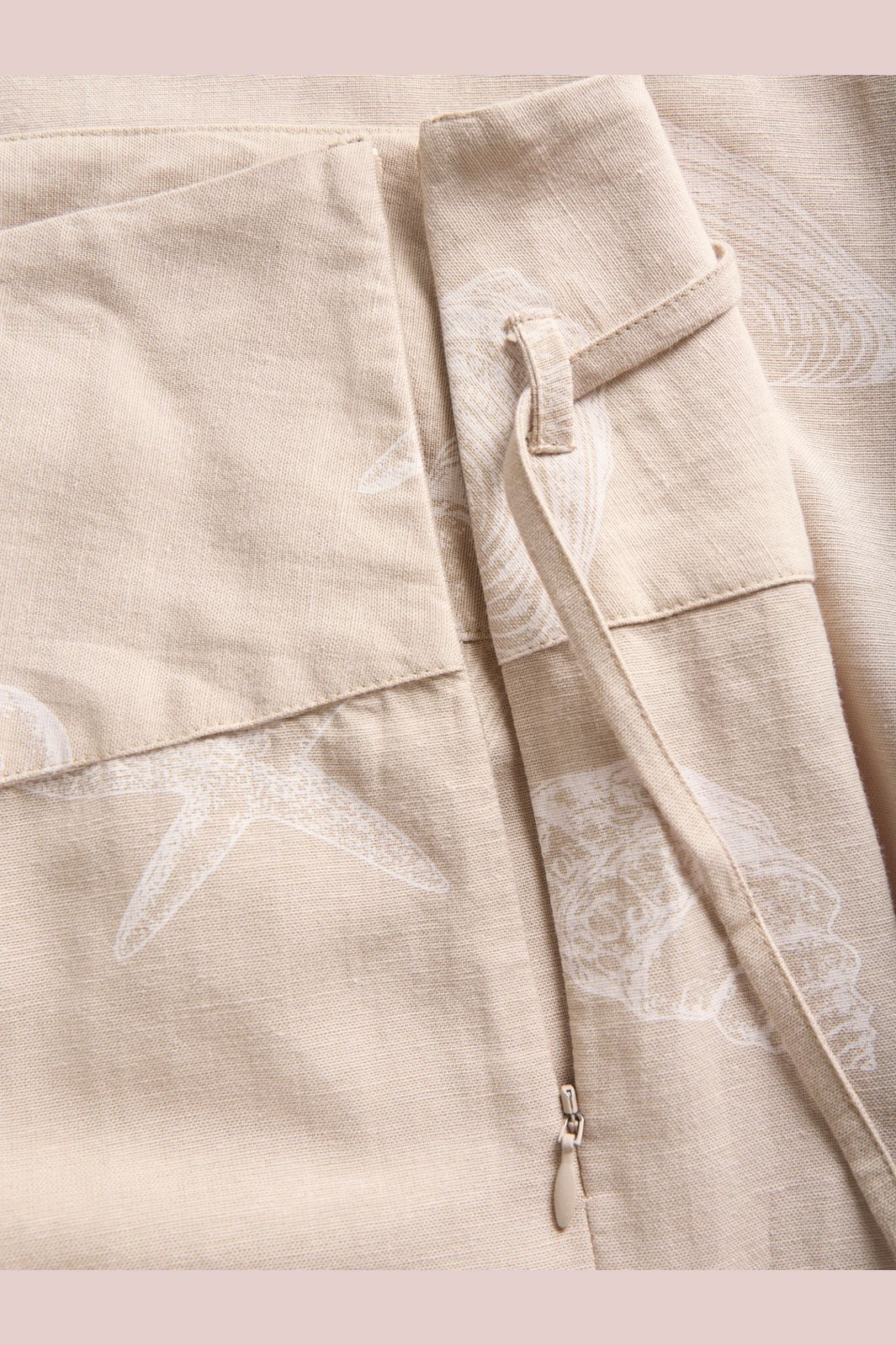 Jjxx - Jxannika High Waistband Pant - 4994043 Feather Gray Under The Sea