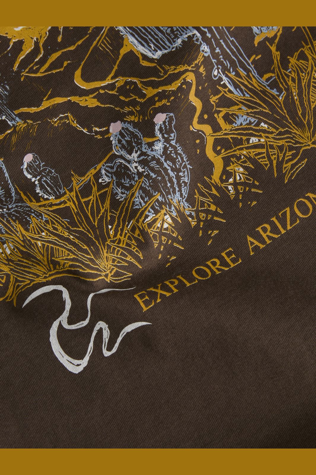 Jjxx - Jxastrid Sl Boxy Print Tee - 4885028 Bracken Western Trail