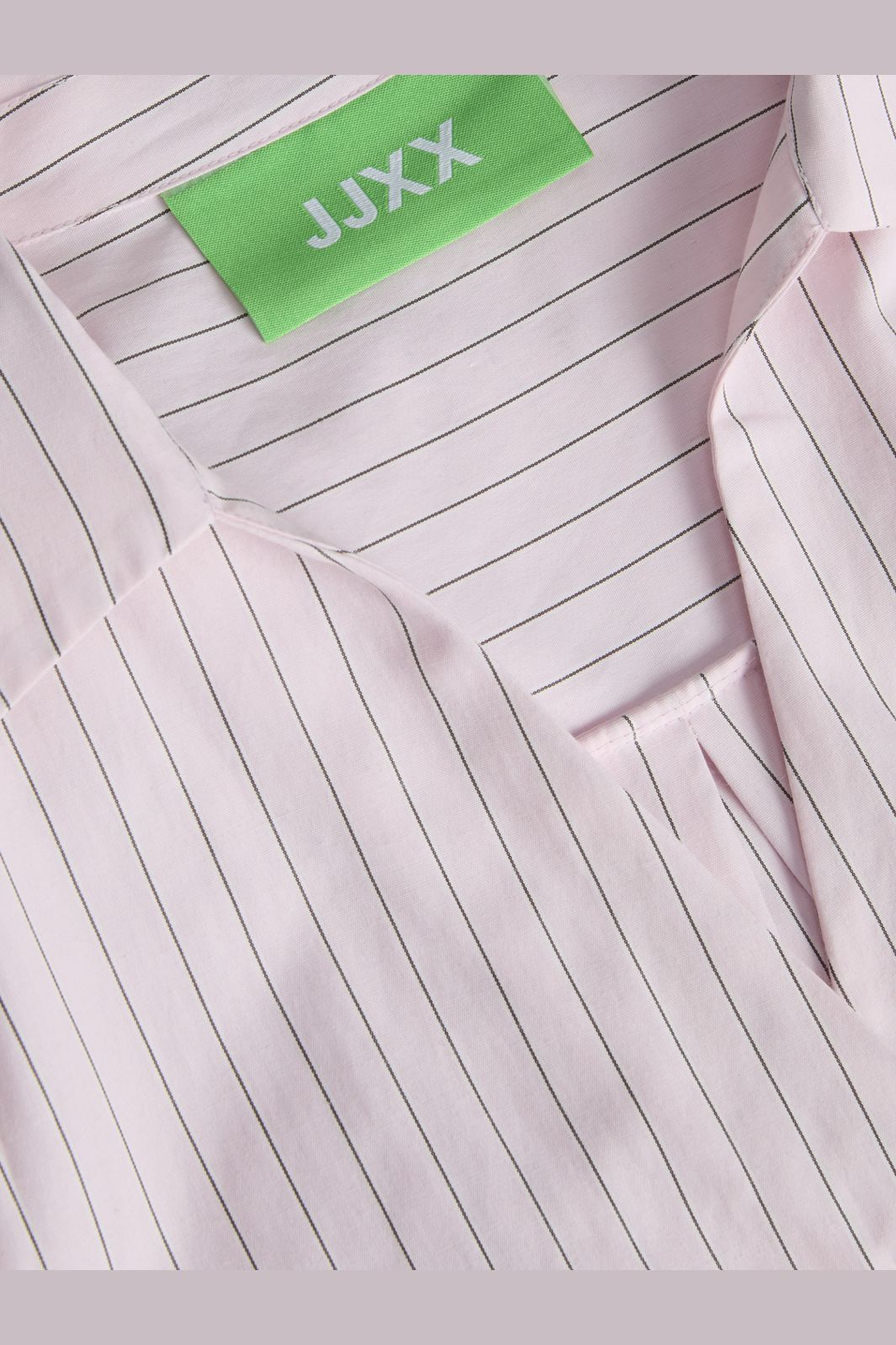 Jjxx - Jxcaro Poplin Ls Blouse - 4954862 Pink Lady Seal Brown + Blanc De Blanc