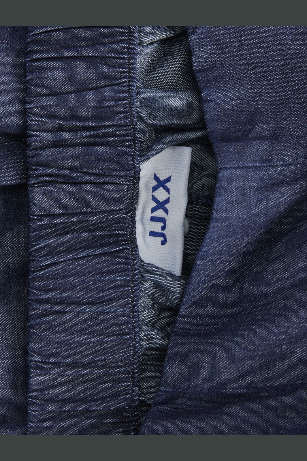 Jjxx - Jxdebby Chambrey Wide Pants - 4954871 Dark Blue Denim
