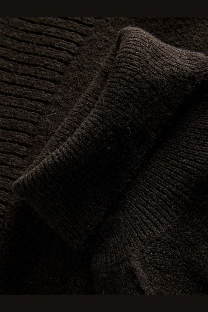 Jjxx - Jxellinora Raglan Roll Neck Knit Ln - 4815076 Bracken