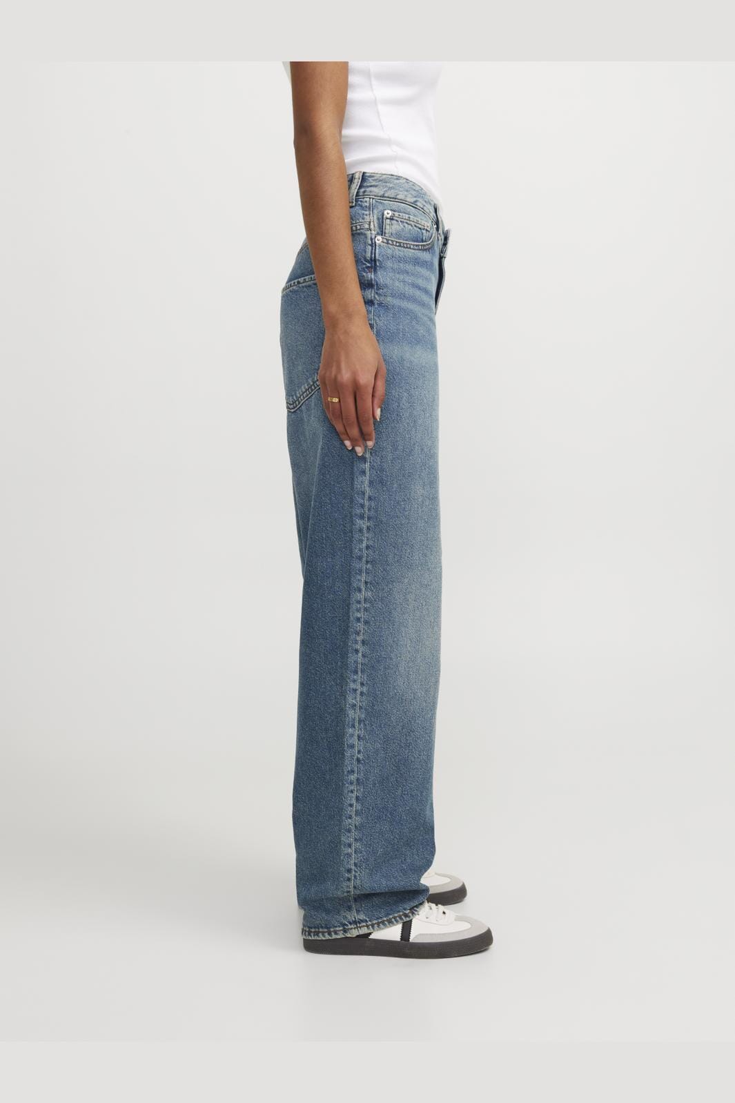 Jjxx - Jxerin Baggy Jeans - 4651712 Medium Blue Denim Vintage R108