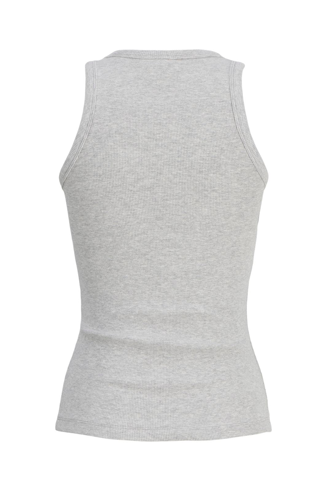 Jjxx - Jxfrida Sl U-Neck Top - 5024072 Light Grey Melange