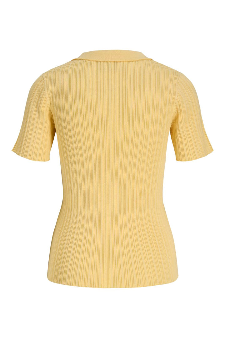 Jjxx - Jxhadley Tight Ss Polo Knit - 4916146 Sunlight