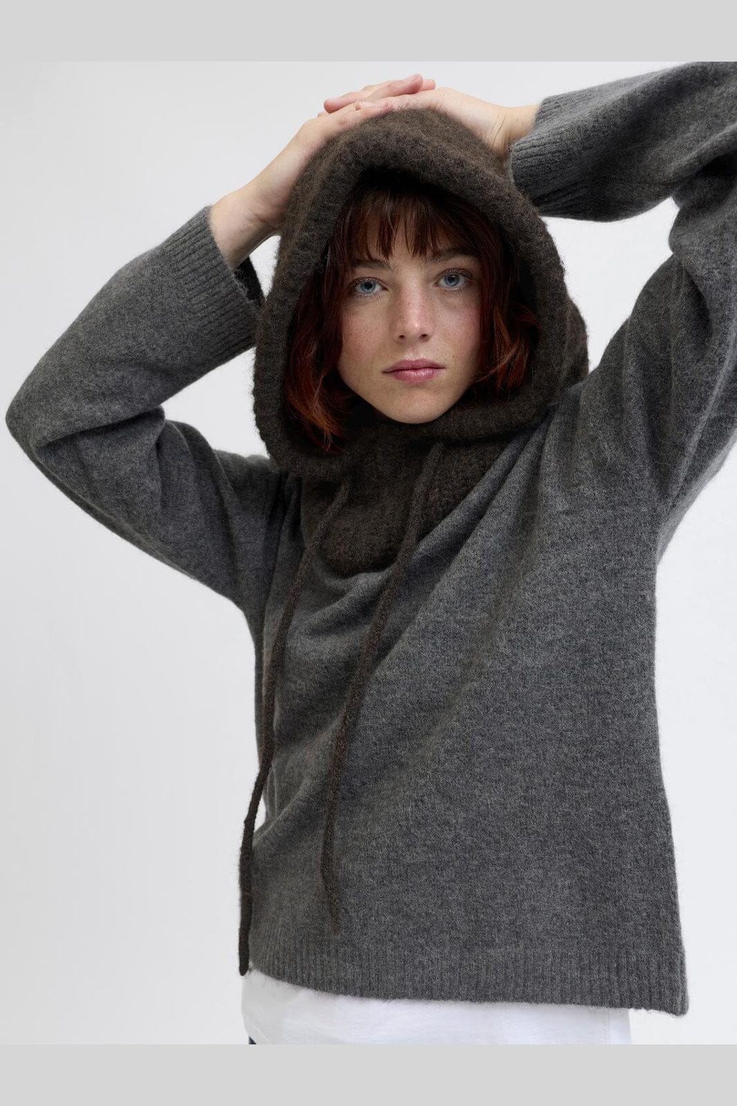 Jjxx - Jxkatherine Knitted Balaclava Acc Ln - 4838221 Bracken