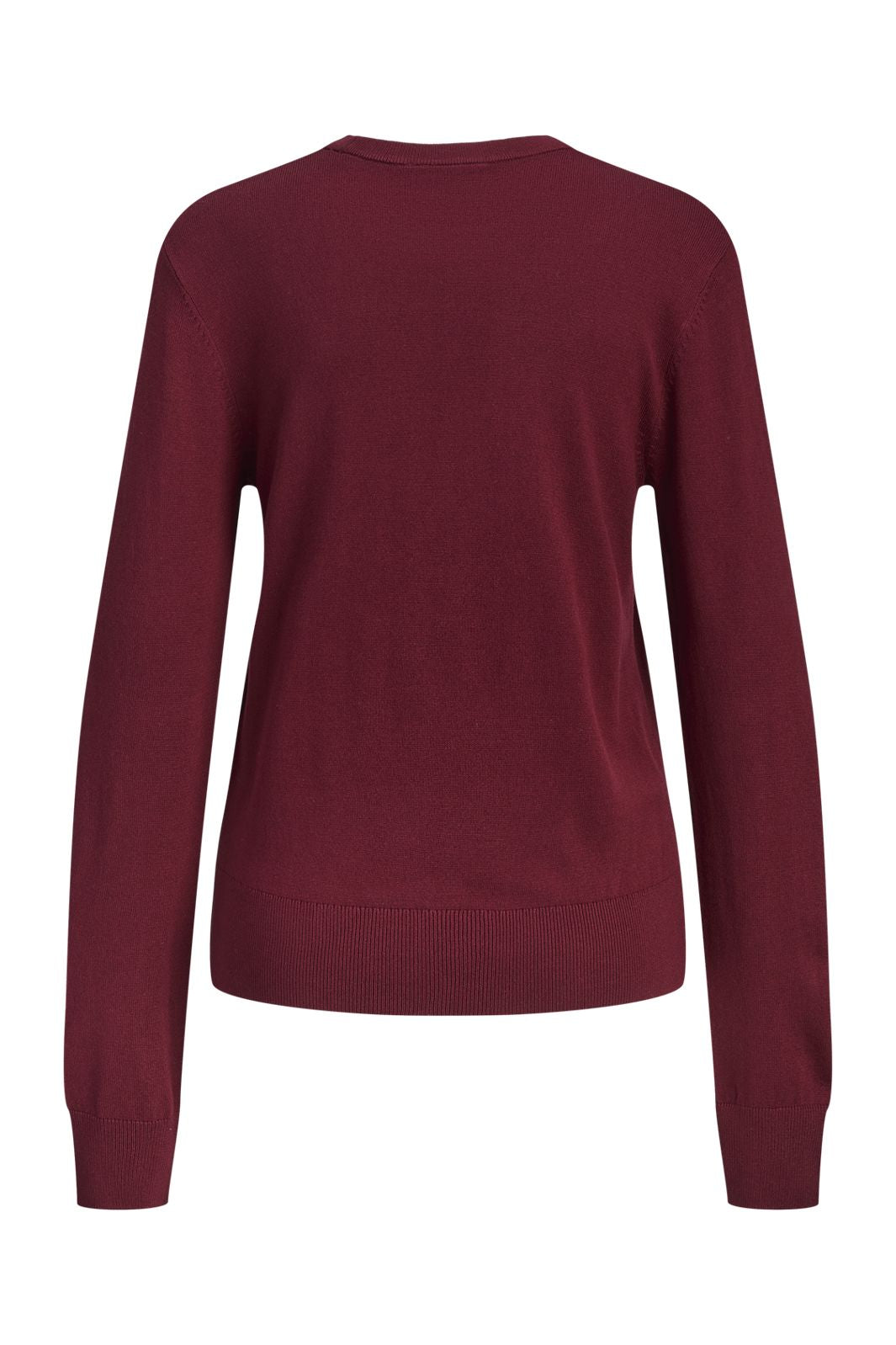 Jjxx - Jxlayla Comfy Ls Crew Neck Knit Ln - 4933791 Cabernet