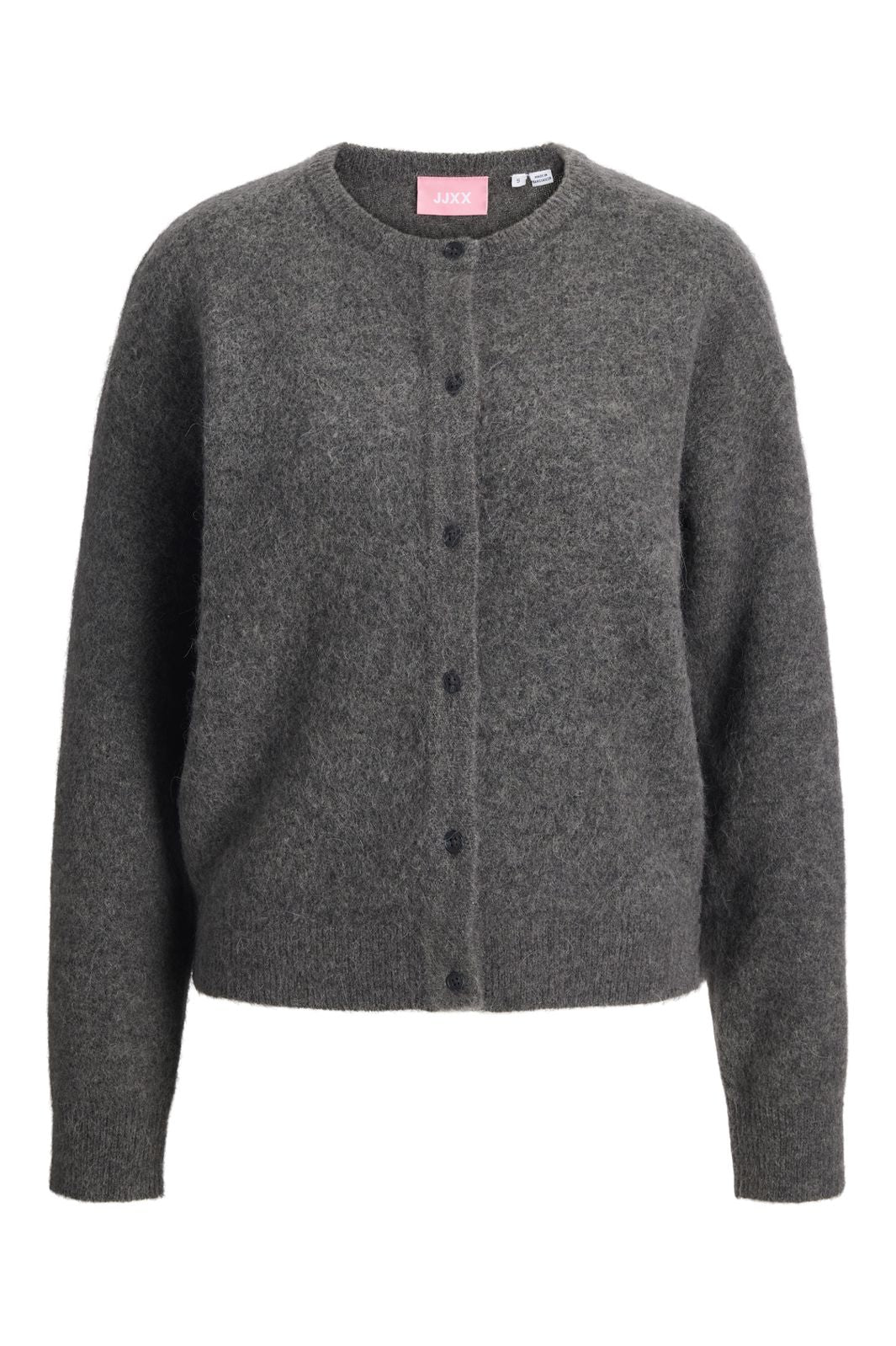 Jjxx - Jxmatilda Wool Blend Cardigan Knit - 4898052 Dark Grey Melange
