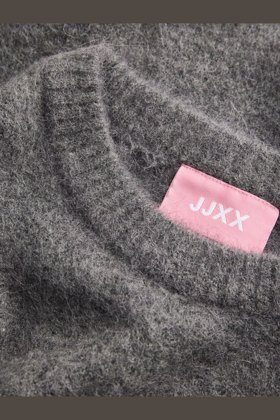 Jjxx - Jxmatilda Wool Blend Crew Neck Knit - 4895574 Dark Grey Melange