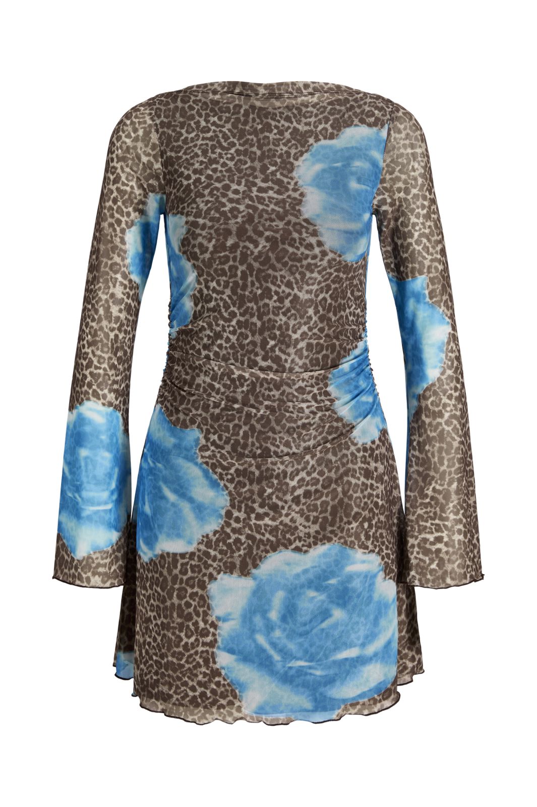 Jjxx - Jxminna Mesh Ls Dress - 4903914 Pine Bark Leo W. Swim Cap Rose