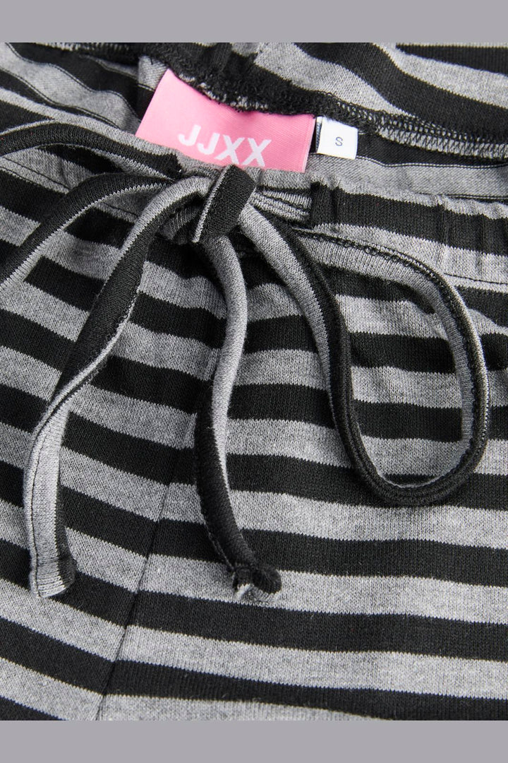 Jjxx - Jxpaula Stripe Pant Ln - 5129754 Black Grey
