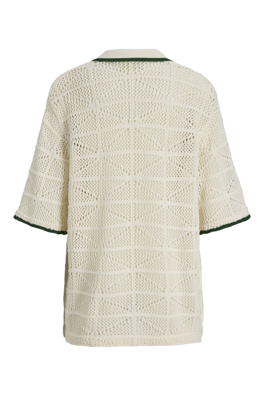 Jjxx - Jxretha Polo Knit Ln - 4833198 Vanilla Ice /Formal Garden