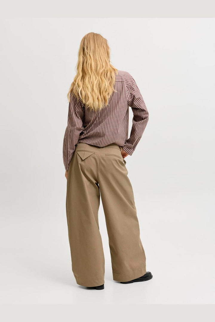 Jjxx - Jxruby Suma Baggy Barrel Pants - 5077734 Petrified Oak