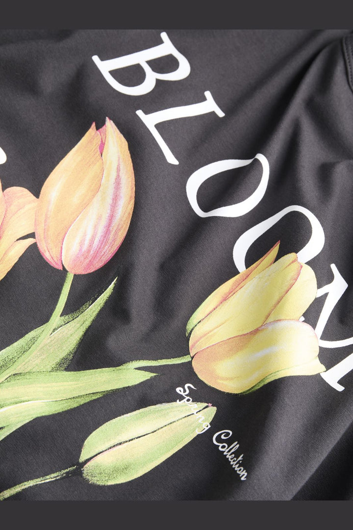 Jjxx - Jxsandra Loose Ss Tee - 4849244 Phantom Bloom