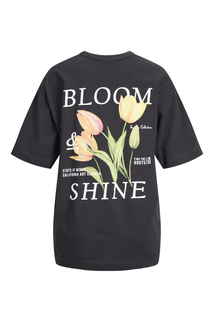Jjxx - Jxsandra Loose Ss Tee - 4849244 Phantom Bloom