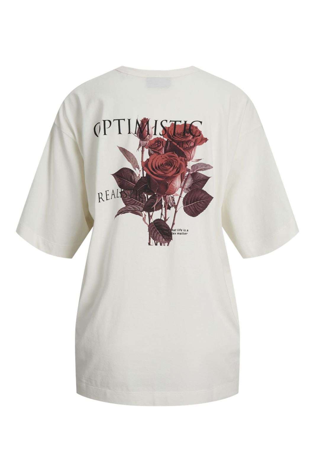 Jjxx - Jxsandra Loose Ss Tee - 4849246 Vanilla Ice Optimistic