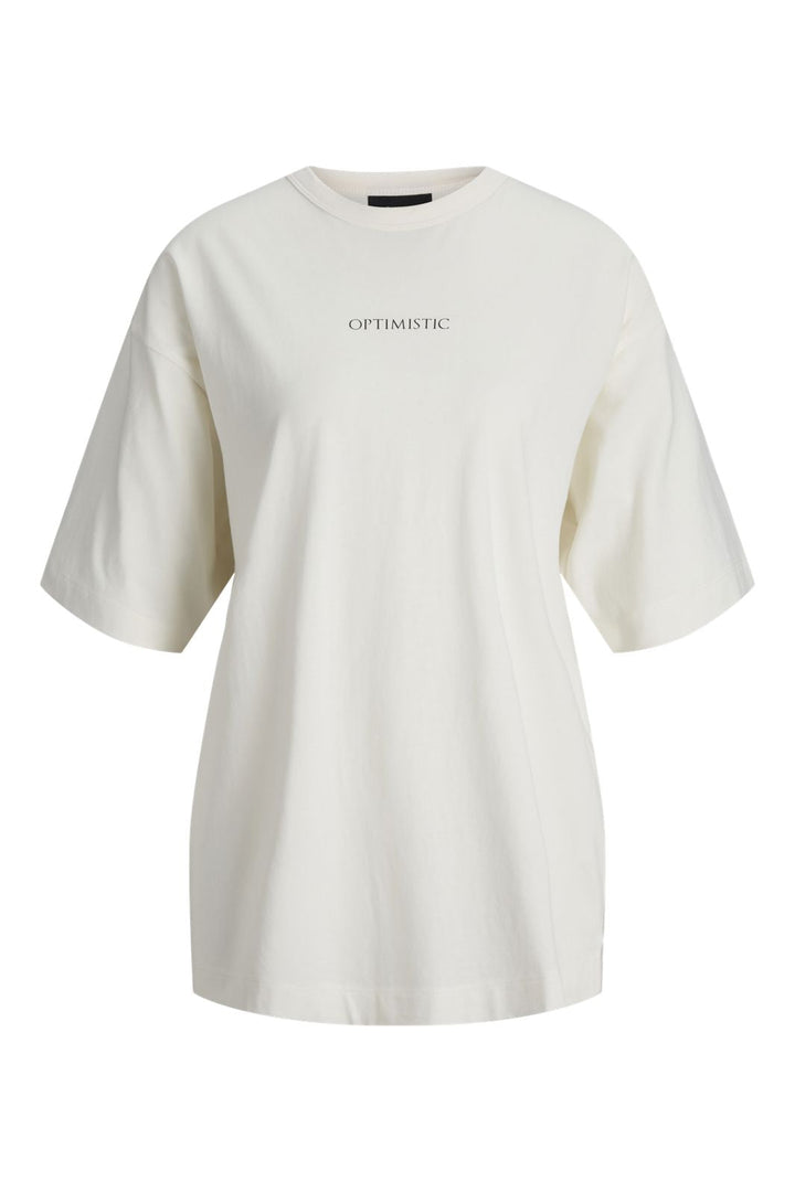 Jjxx - Jxsandra Loose Ss Tee - 4849246 Vanilla Ice Optimistic
