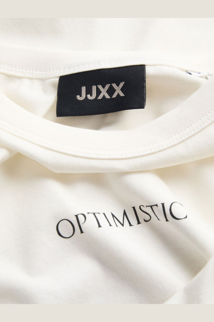 Jjxx - Jxsandra Loose Ss Tee - 4849246 Vanilla Ice Optimistic