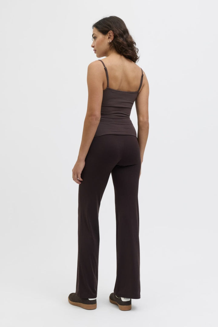 Jjxx - Jxsania Str Singlet Top - 4964488 Seal Brown
