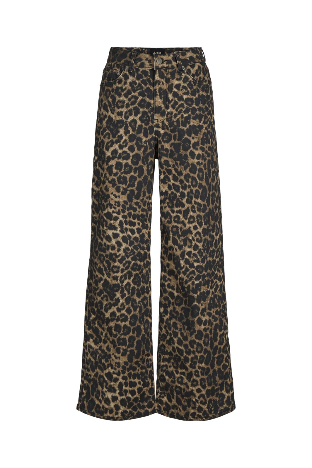 Jjxx - Jxsarah Wide Pant Sn - 4702530 Cornstalk Leopard