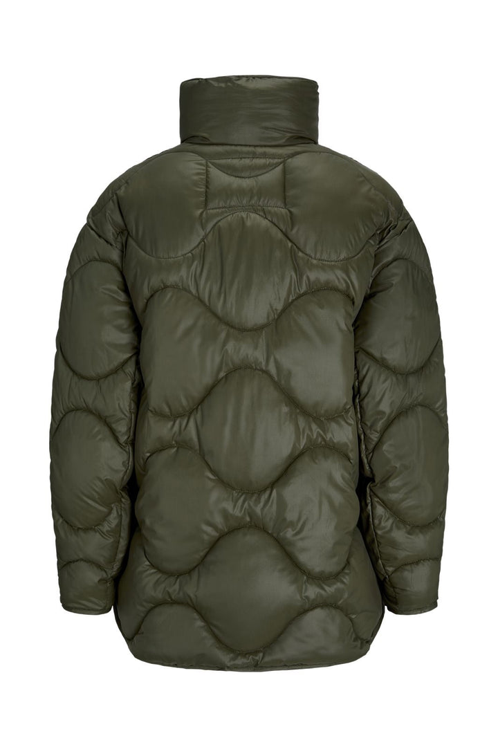 Jjxx - Jxstella Shiny Quilted Jacket Sn - 4602253 Grape Leaf