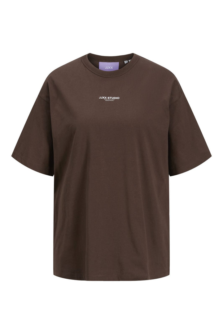 Jjxx - Jxstudio Vesterbro Loose Tee - 4797411 Bracken Bright White Jjxx Logo
