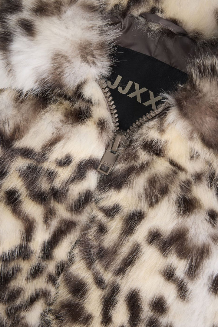 Jjxx - Jxtania Leo Jacket - 4902041 Bone White Leopard