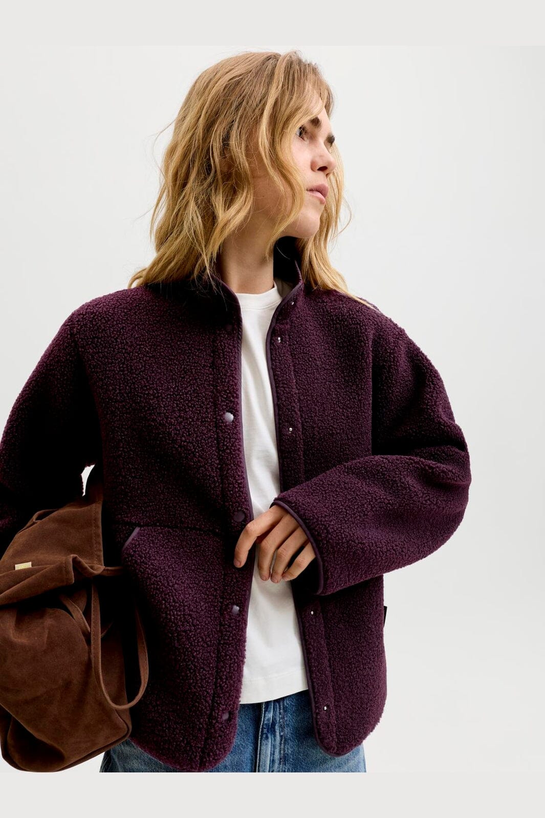 Jjxx - Jxvera Teddy Jacket - 5056989 Winetasting