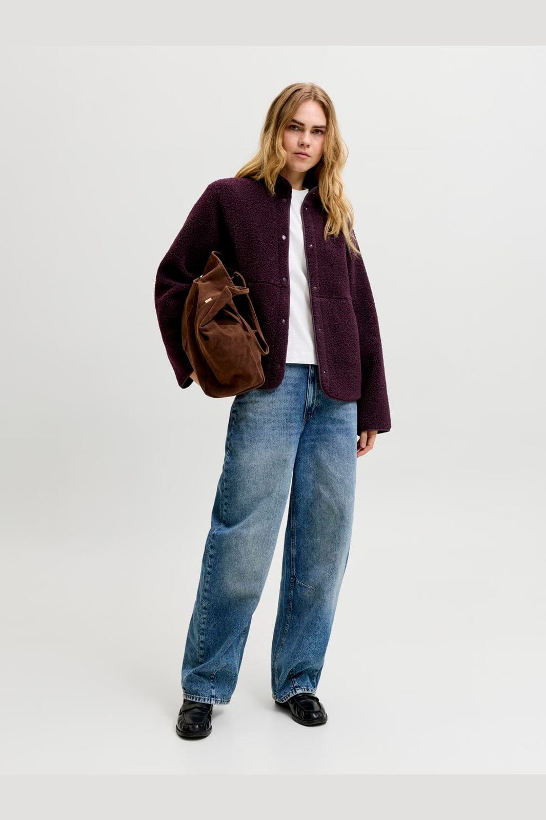Jjxx - Jxvera Teddy Jacket - 5056989 Winetasting