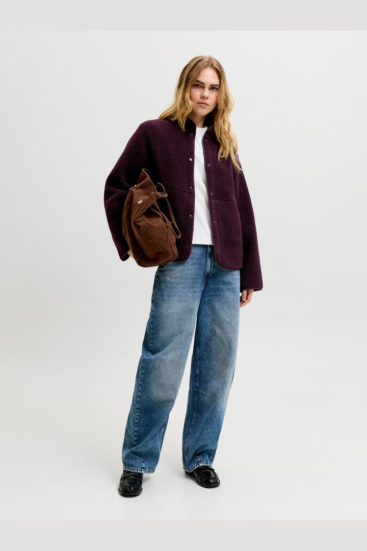 Jjxx - Jxvera Teddy Jacket - 5056989 Winetasting