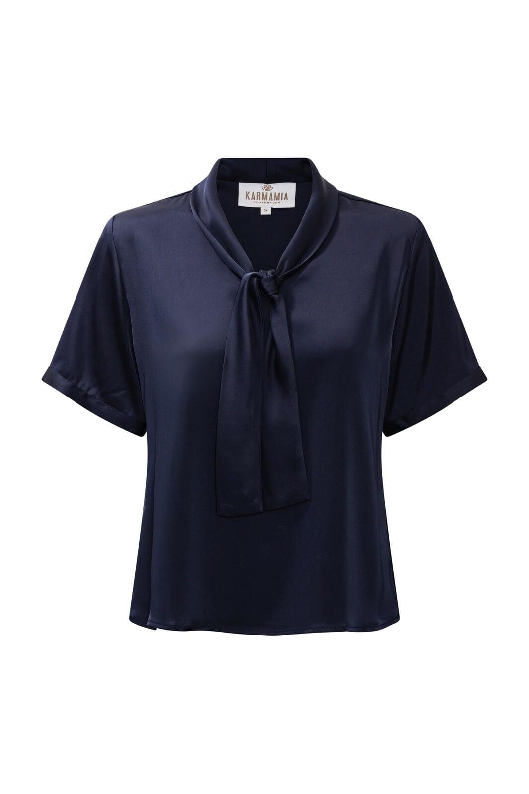 Karmamia - Audrey Blouse (Short) 2346 - Semi Rich Ink Blue