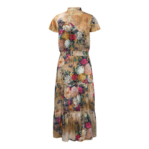Karmamia - Aura Dress 2386 - Gold Blossom Kjoler 