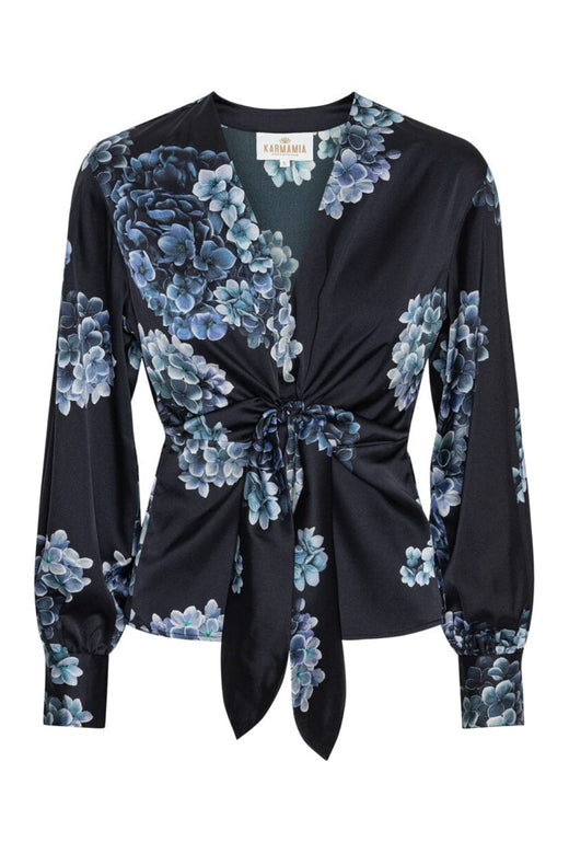 Karmamia - Blair Blouse 2567 - Hydrangea