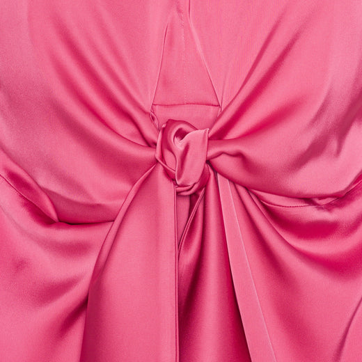 Karmamia - Blair Blouse (Short) 2182 - Semi Rich Bright Pink Bluser 