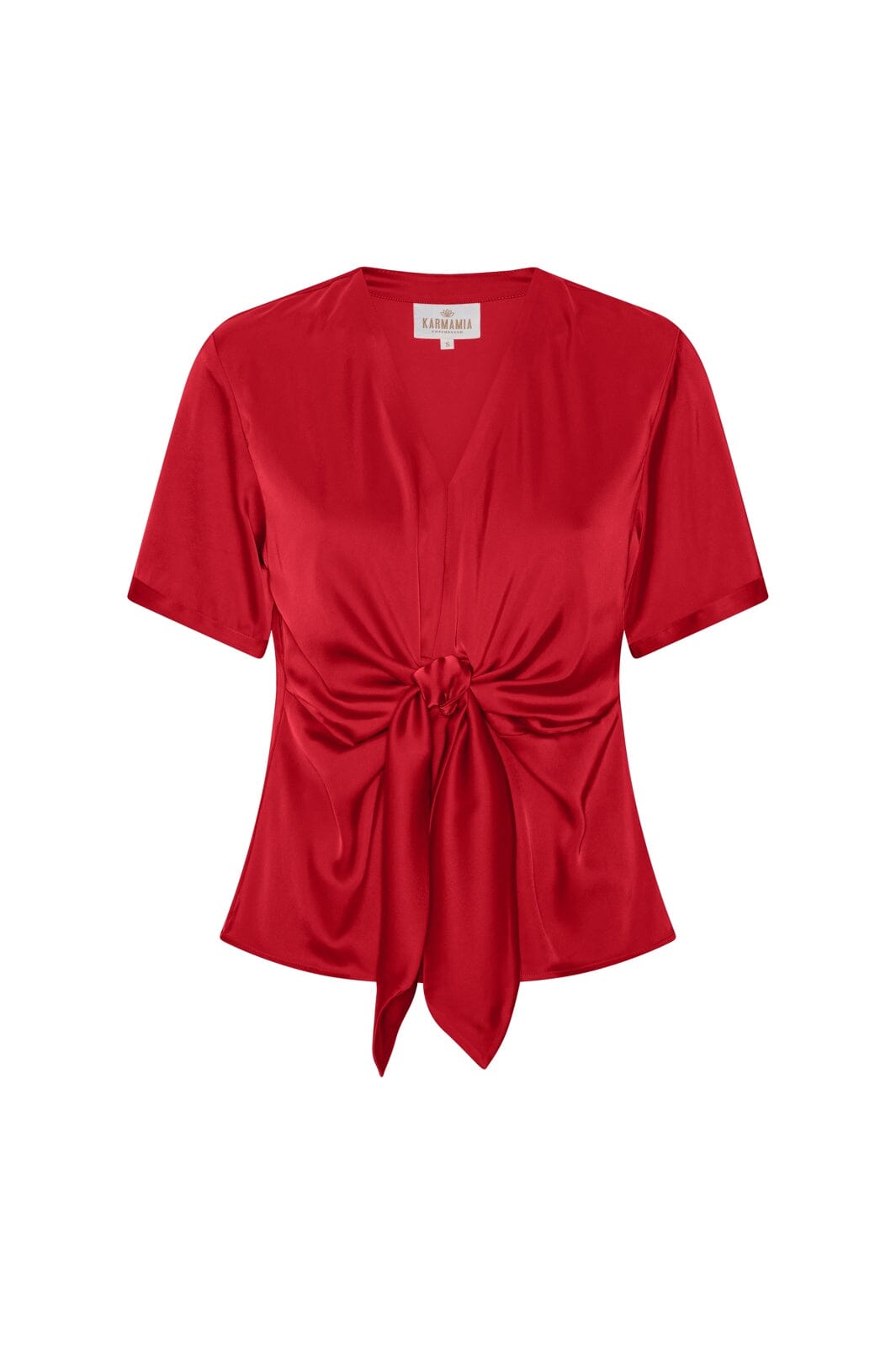 Karmamia - Blair Blouse (Short) 2298 - Semi Rich Deep Red