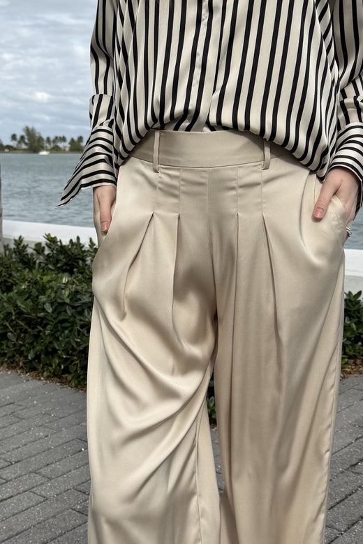 Karmamia - Blake Pants 2364 - Hammered Porcelain Bukser 