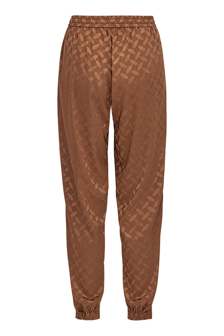 Karmamia - Cora Pants - Camel Keffiyeh Jacquard Bukser 