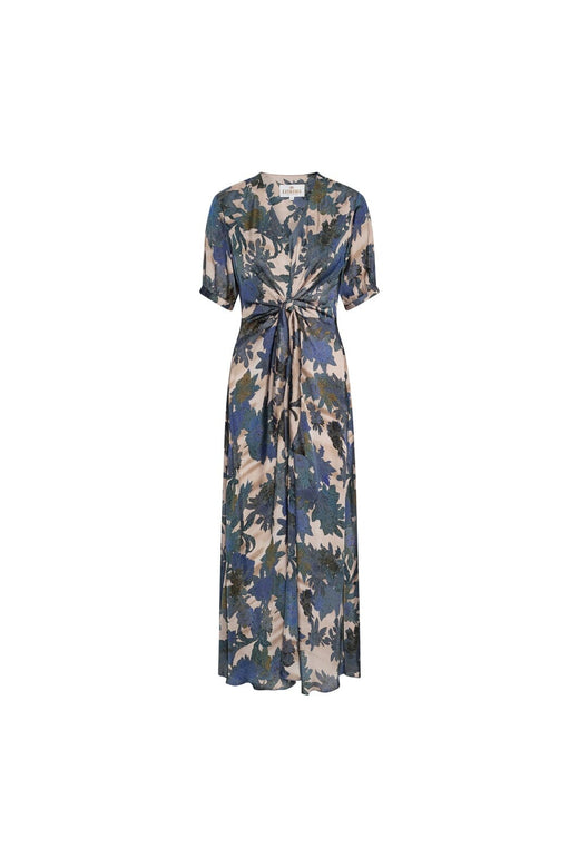 Karmamia - Faye Dress 2472 - Indigo Flower
