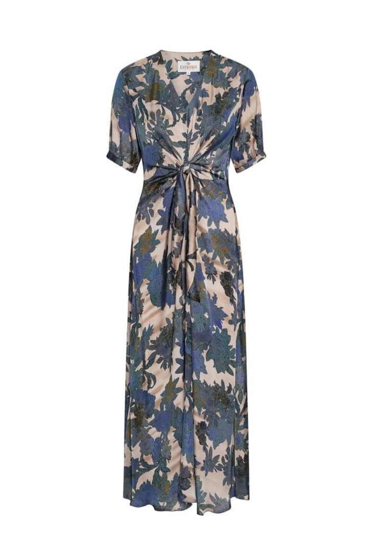 Karmamia - Faye Dress 2472 - Indigo Flower