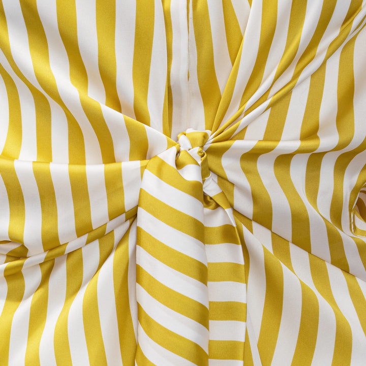 Karmamia - Lee Shirt 2345 - Yellow Stripe Skjorter 